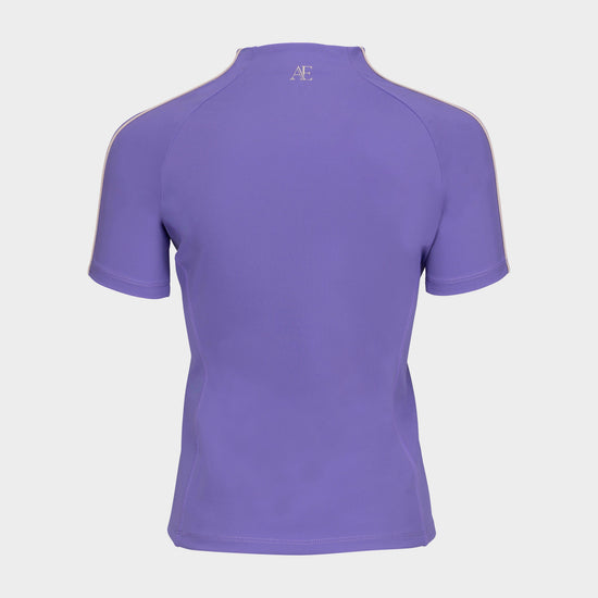 Young Rider Equestrian Short Sleeve Base Layer Heather