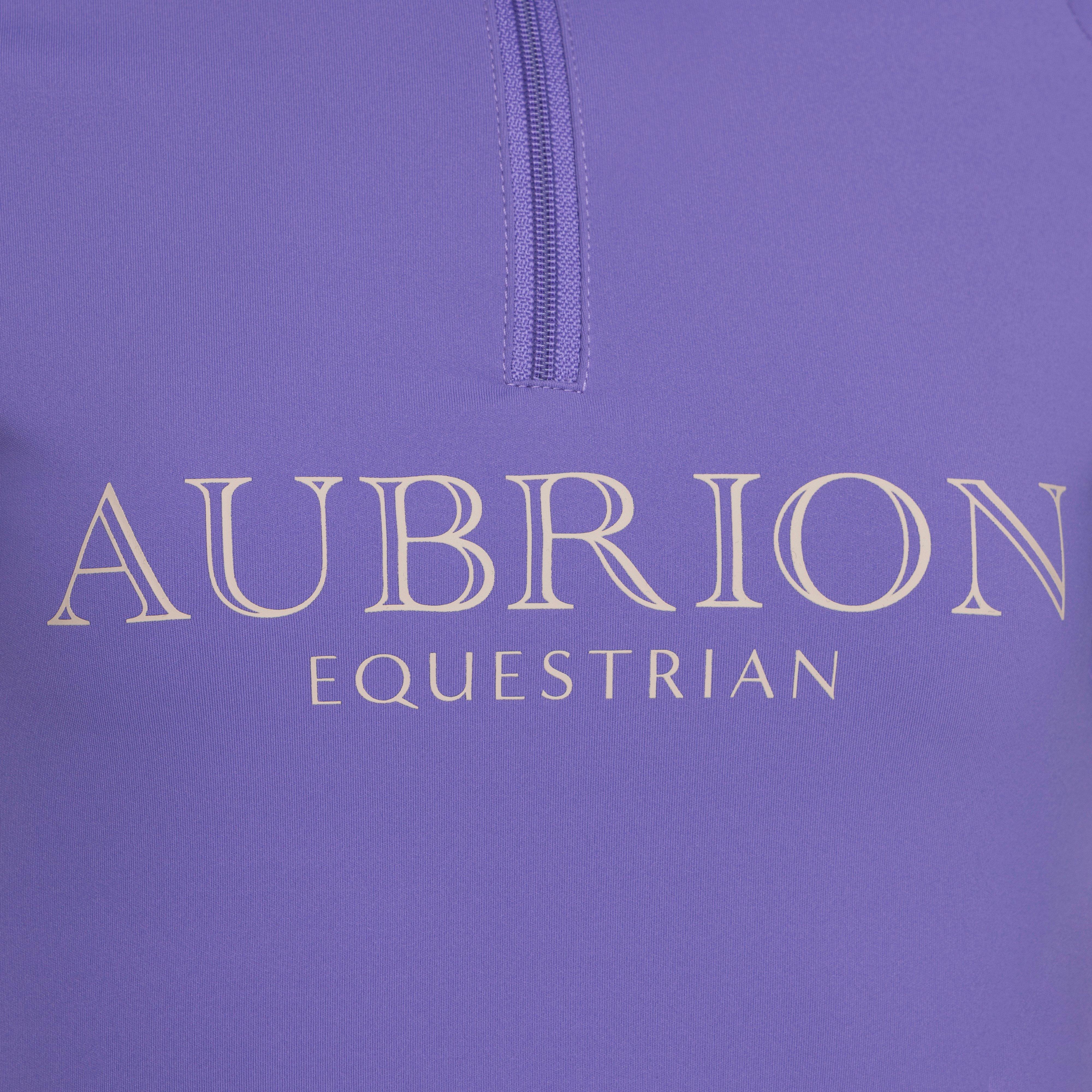 Young Rider Equestrian Short Sleeve Base Layer Heather