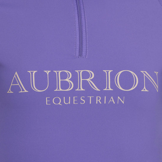 Young Rider Equestrian Short Sleeve Base Layer Heather