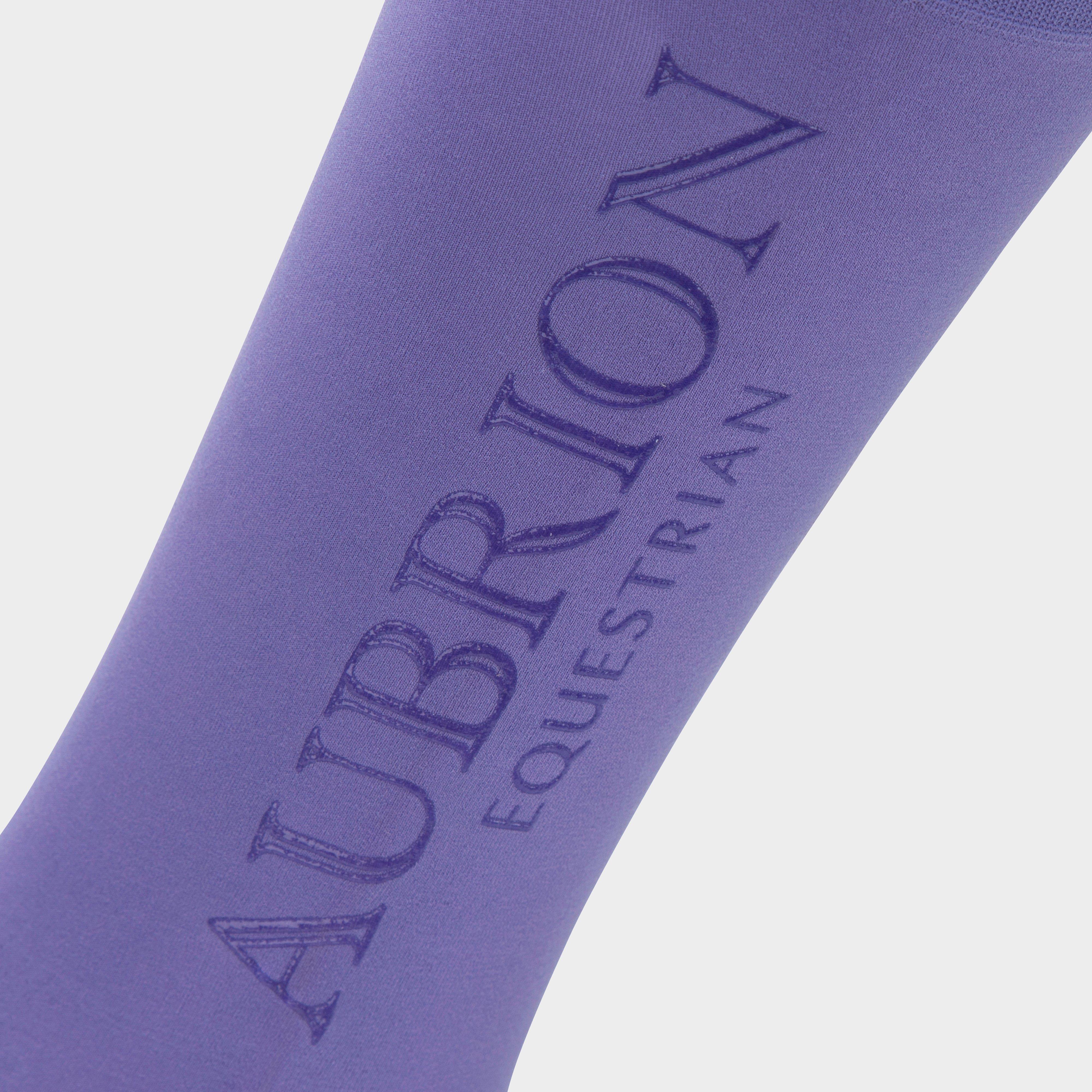 Young Rider Equestrian Socks Heather