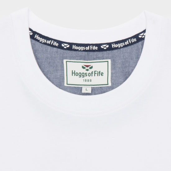 Men’s Dalbeattie Colour Block T-Shirt White/Navy/White