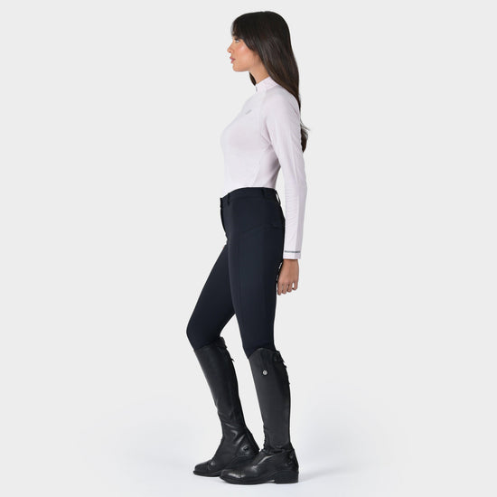 Women's Bamboo Long Sleeve Performance Base Layer | Lavender Mist