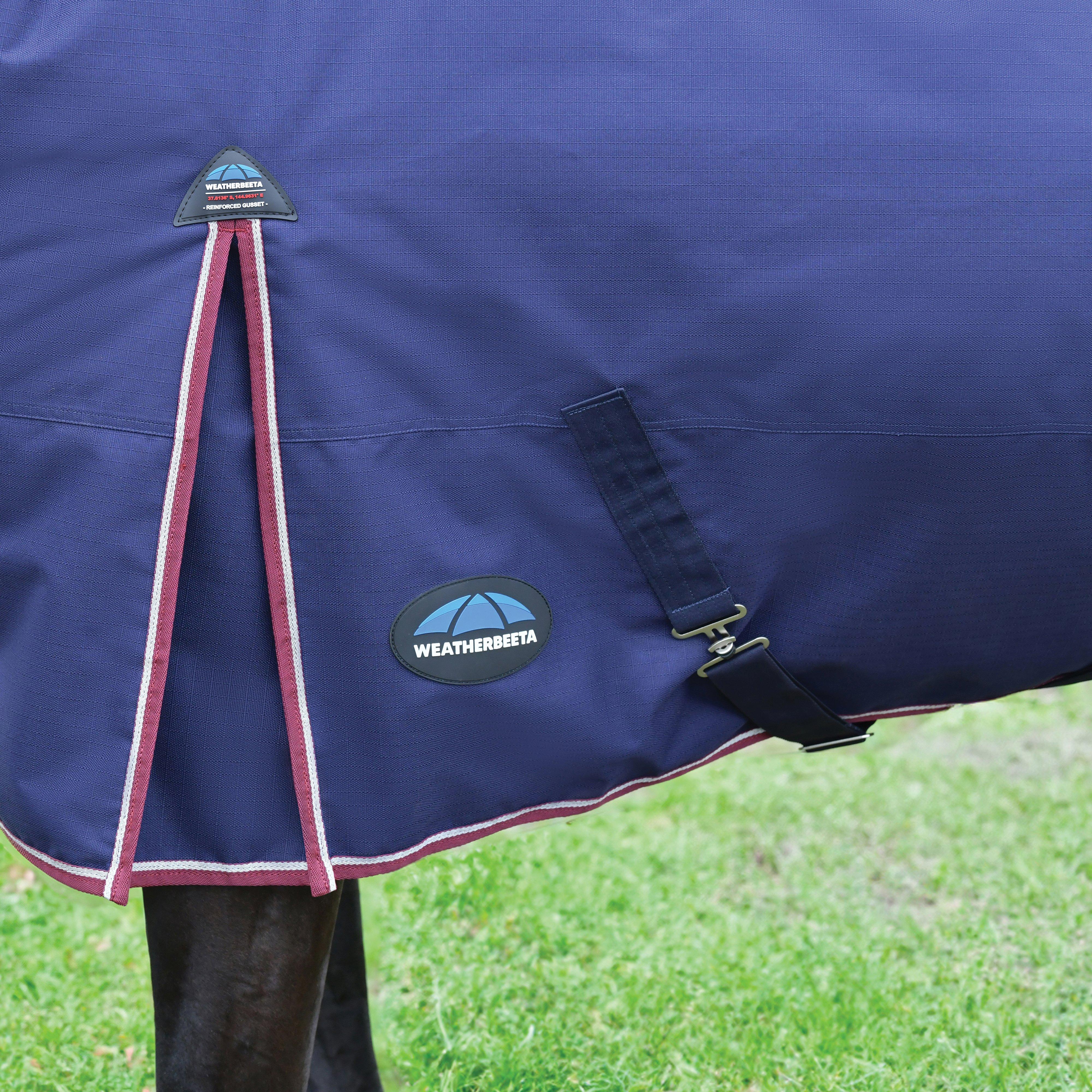 ComFiTec Essential 0G Standard Neck Turnout Rug Navy