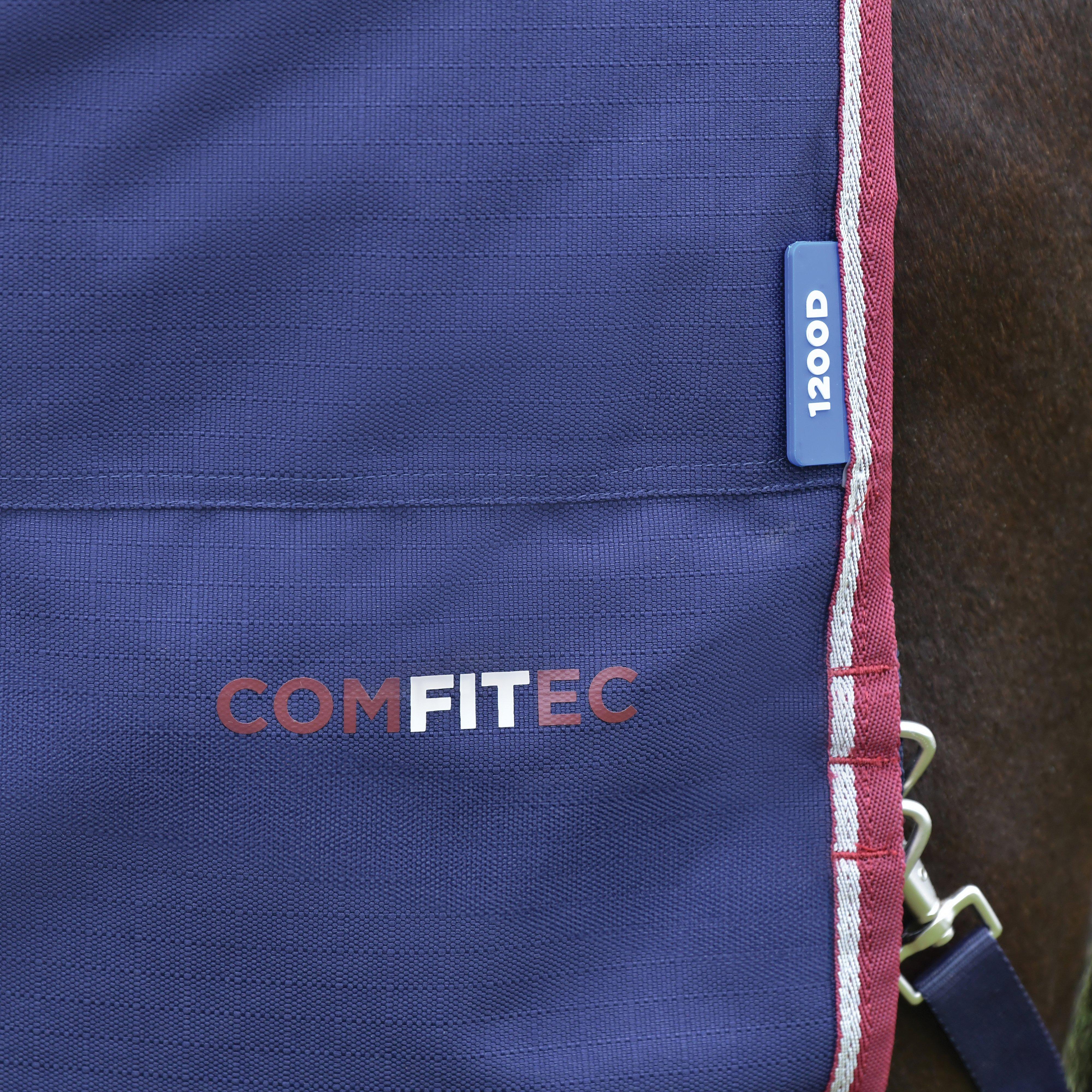 ComFiTec Essential 0G Standard Neck Turnout Rug Navy