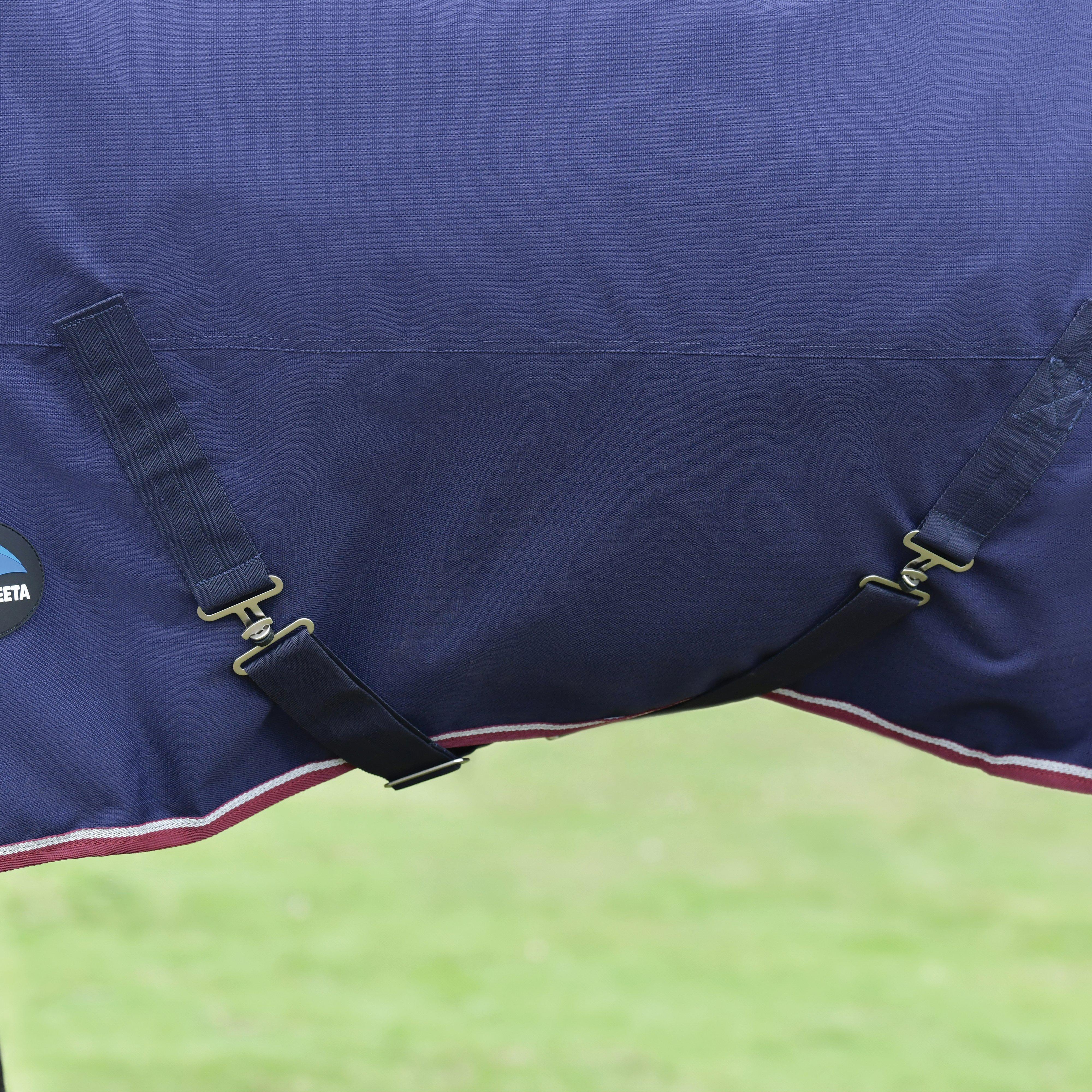 ComFiTec Essential 0G Standard Neck Turnout Rug Navy