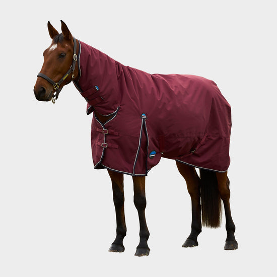 ComFiTec Prelim 0G Combo Neck Turnout Rug Burgundy