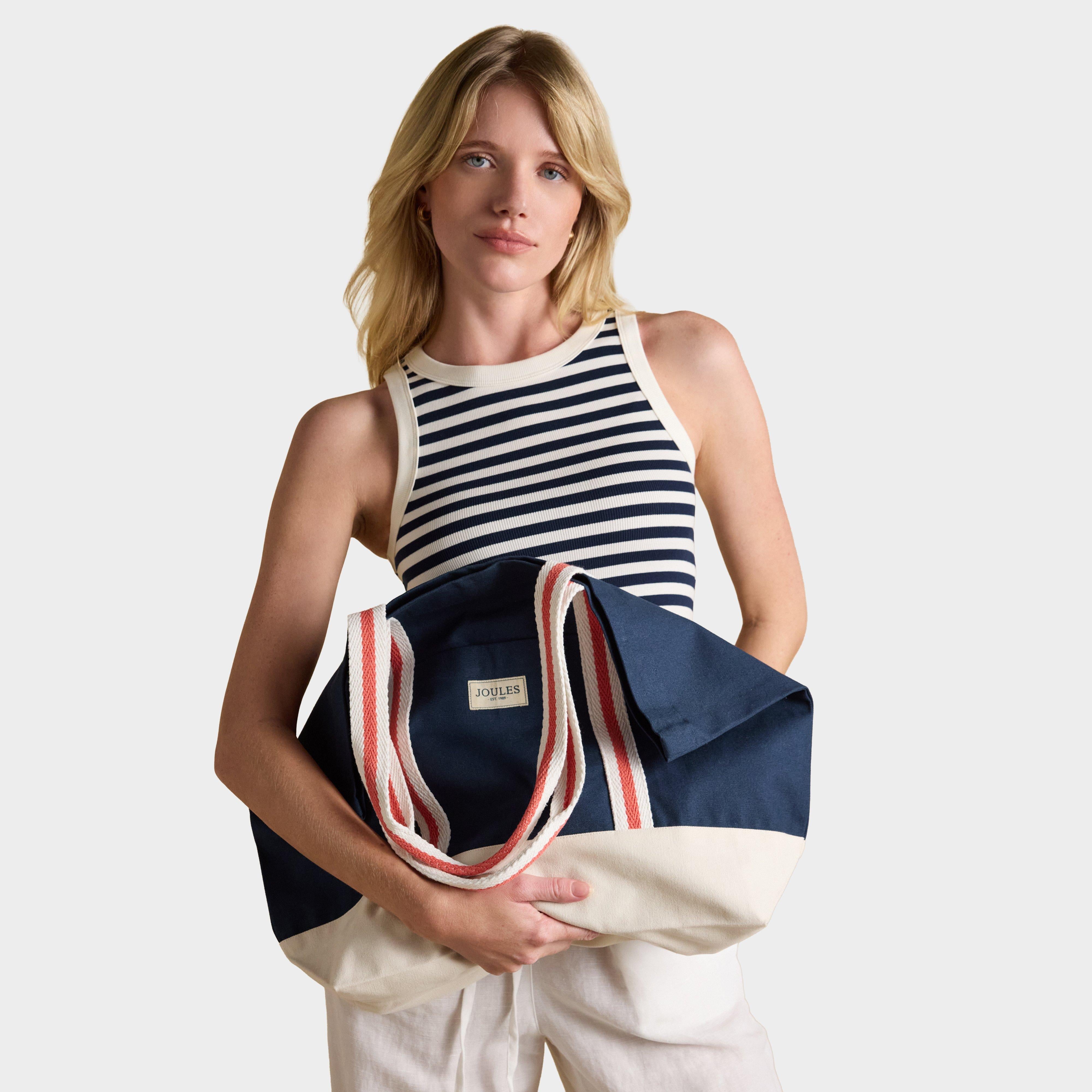 Promenade Canvas Beach Bag