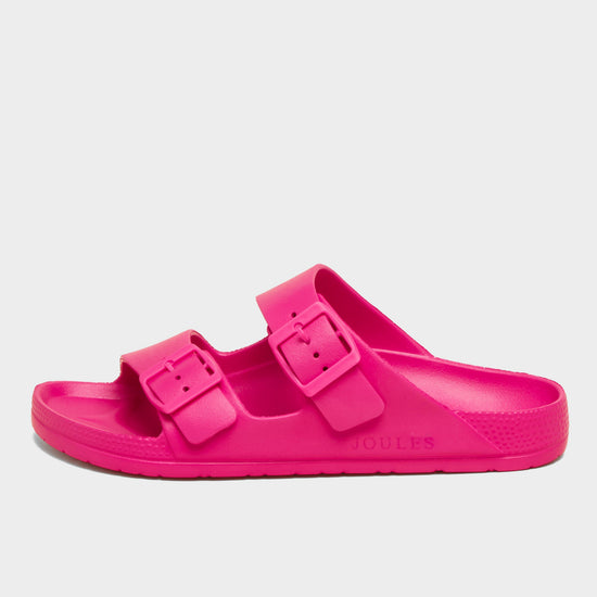 Women’s Sunseeker Bright Pink EVA Double Buckle Sliders