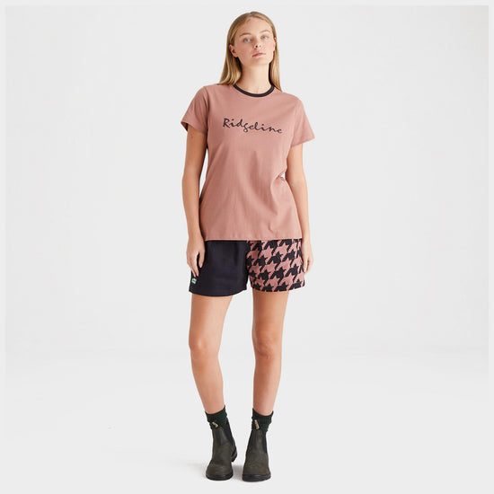 Women's Signature T-Shirt Dusky Pink