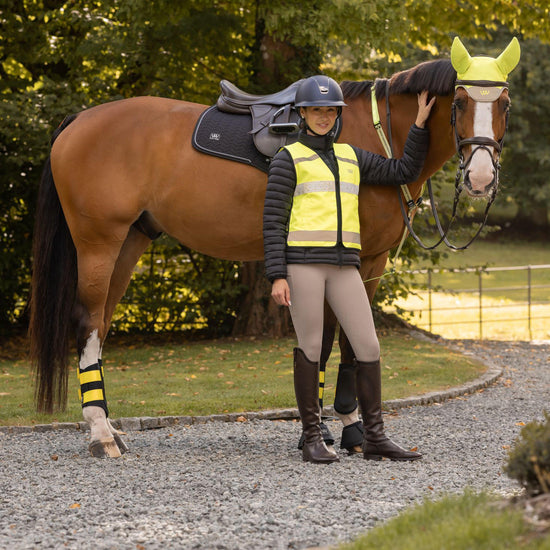 Adults Yellow Hi Vis Reflective Vest