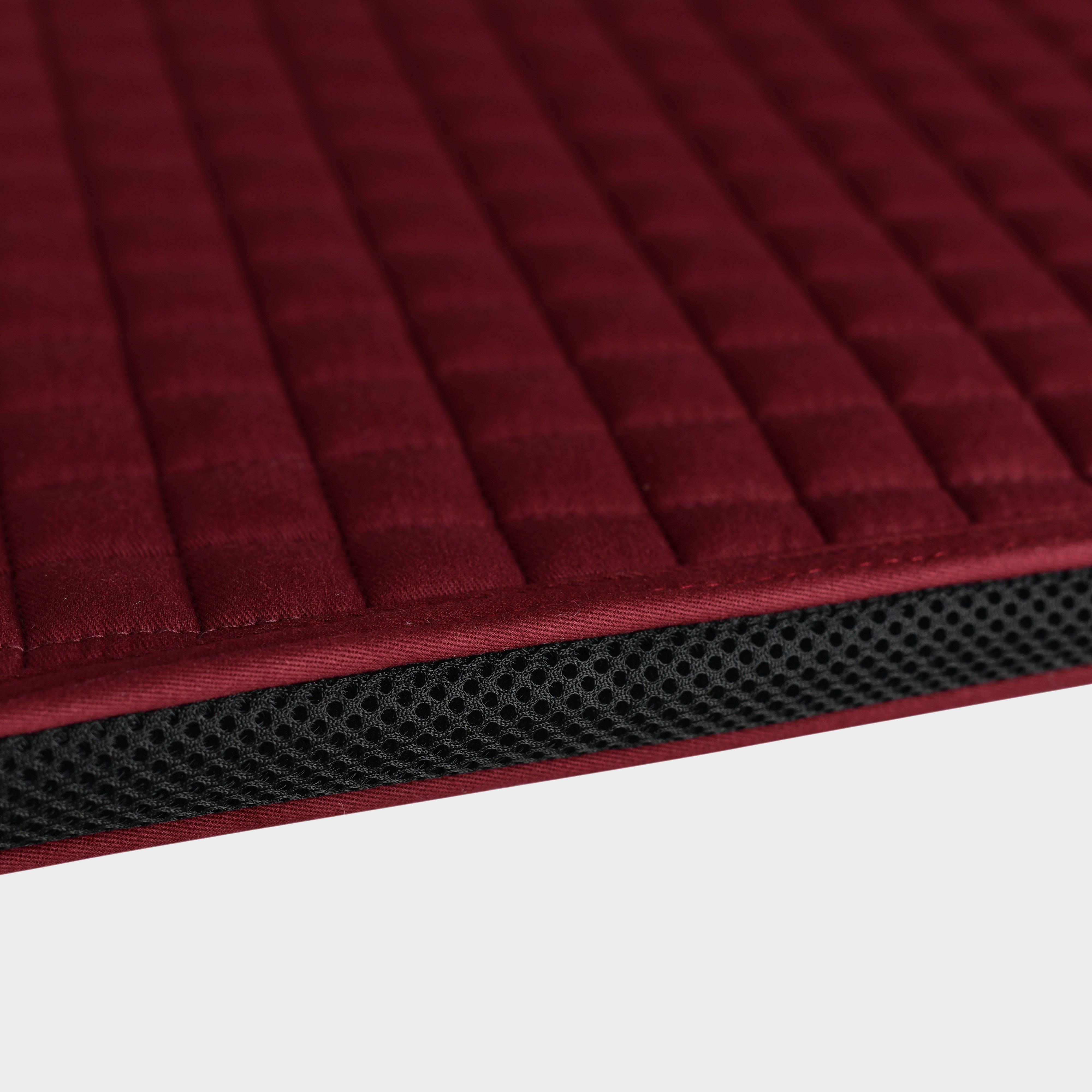 Prime Jump Saddle Pad Burgundy
