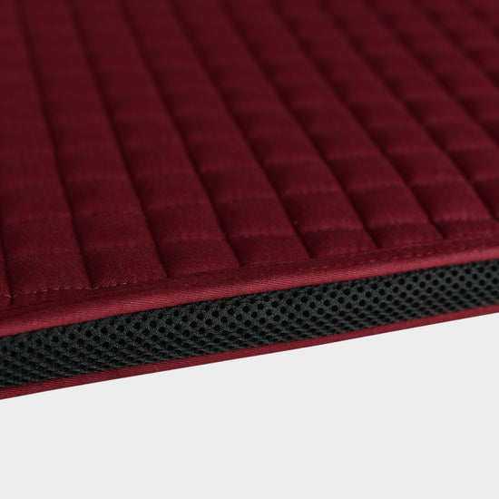 Prime Jump Saddle Pad Burgundy