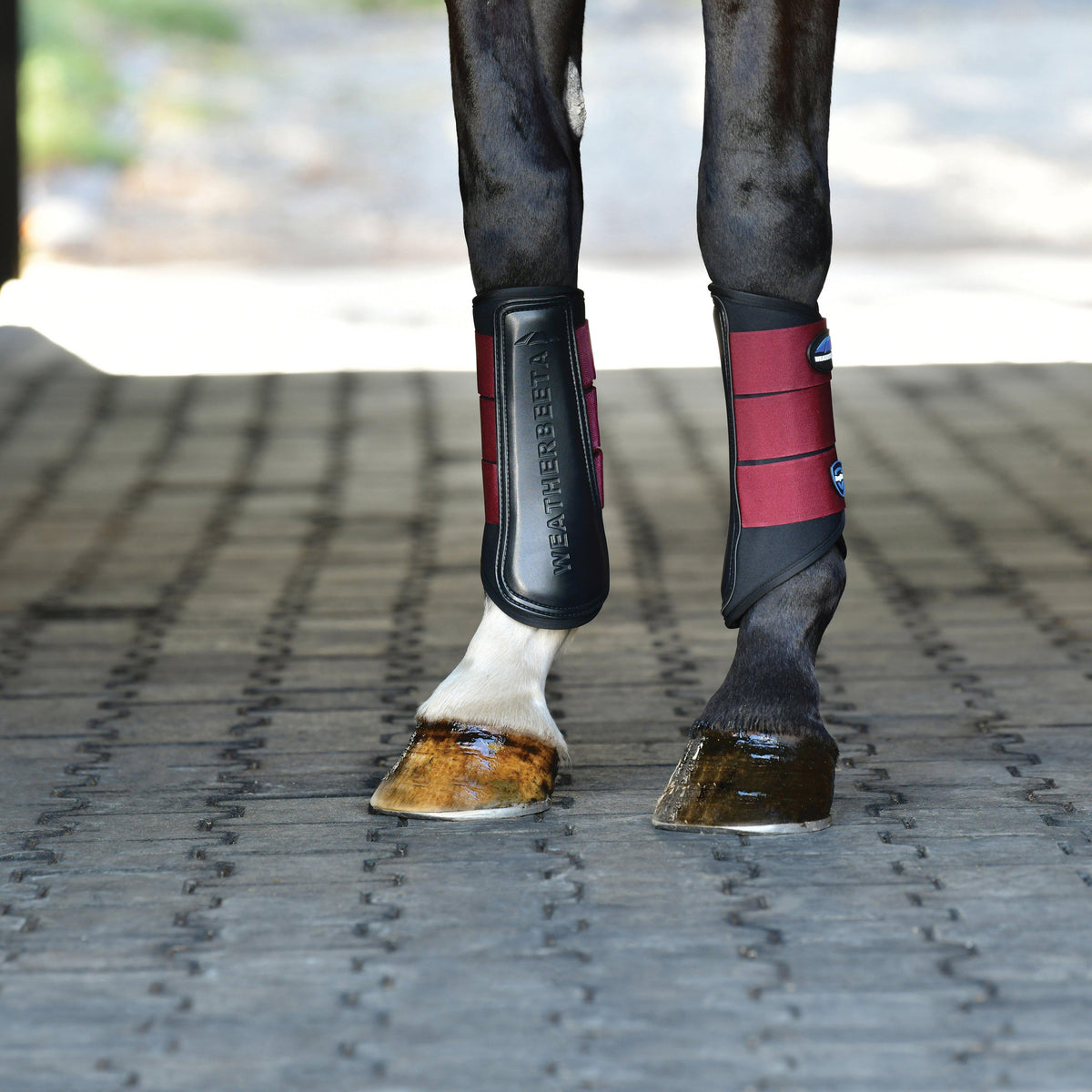 Tough-Tec Prime Brushing Boots Black/Burgundy