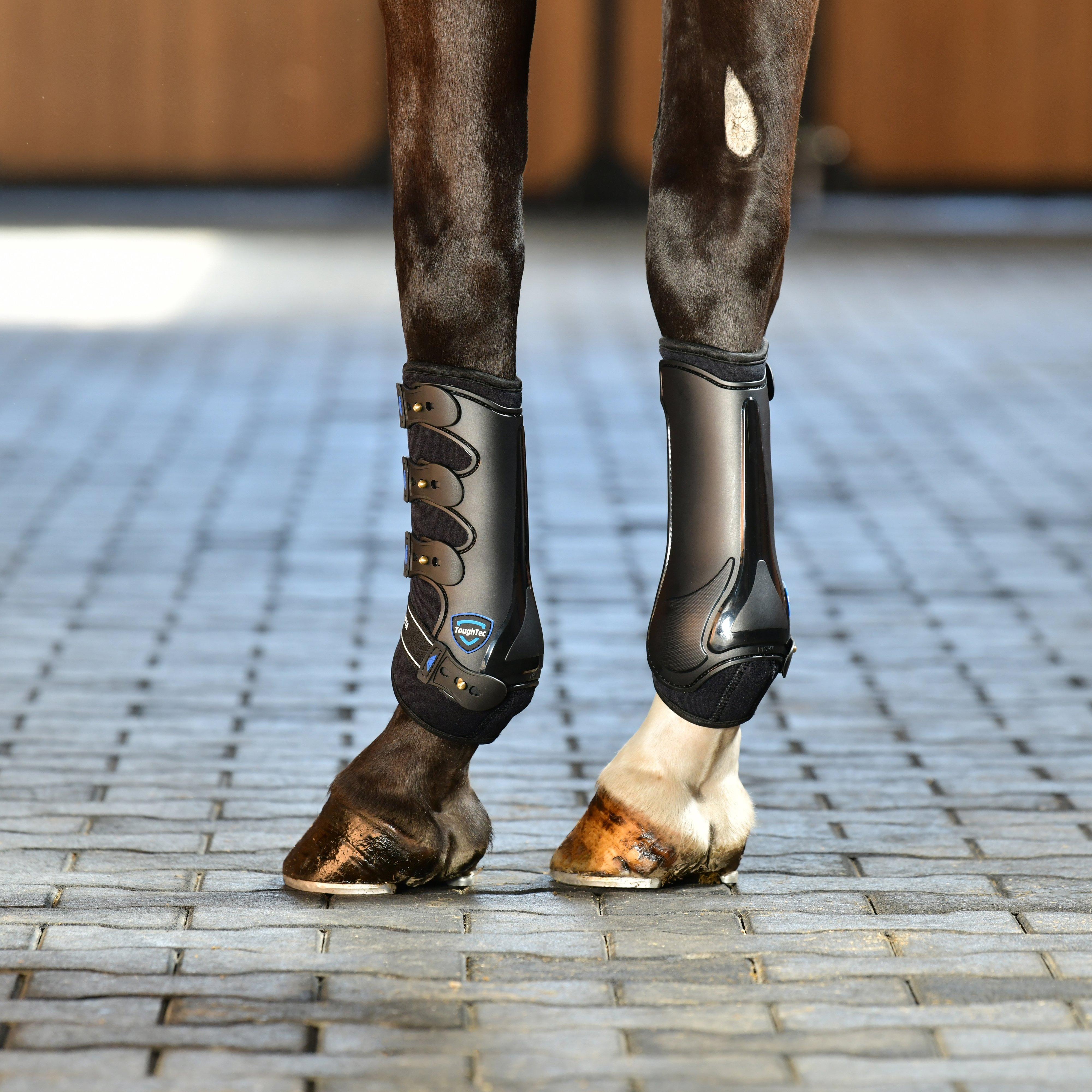 Tough-Tec Hard Shell Dressage Boots Black