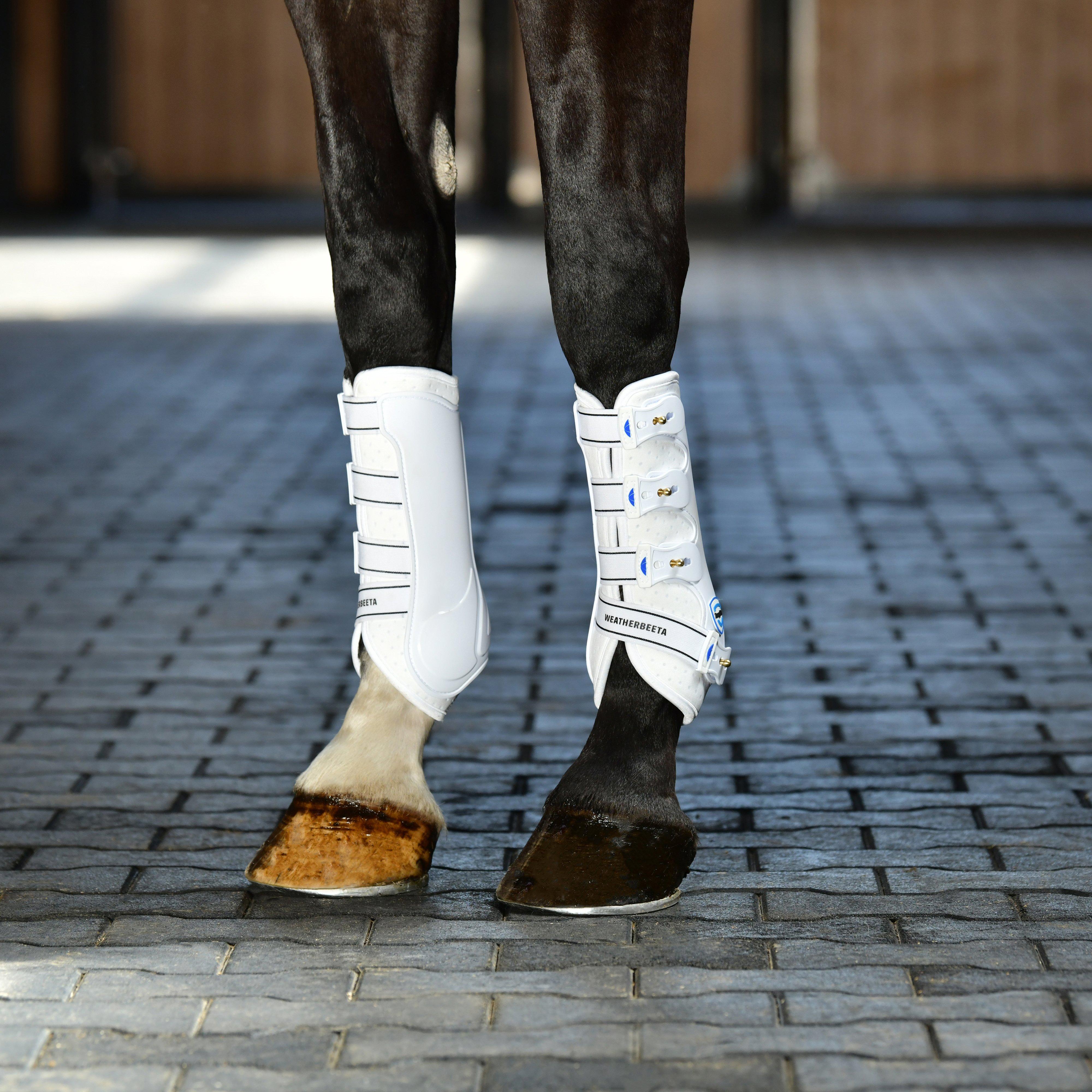 Tough-Tec Hard Shell Dressage Boots White