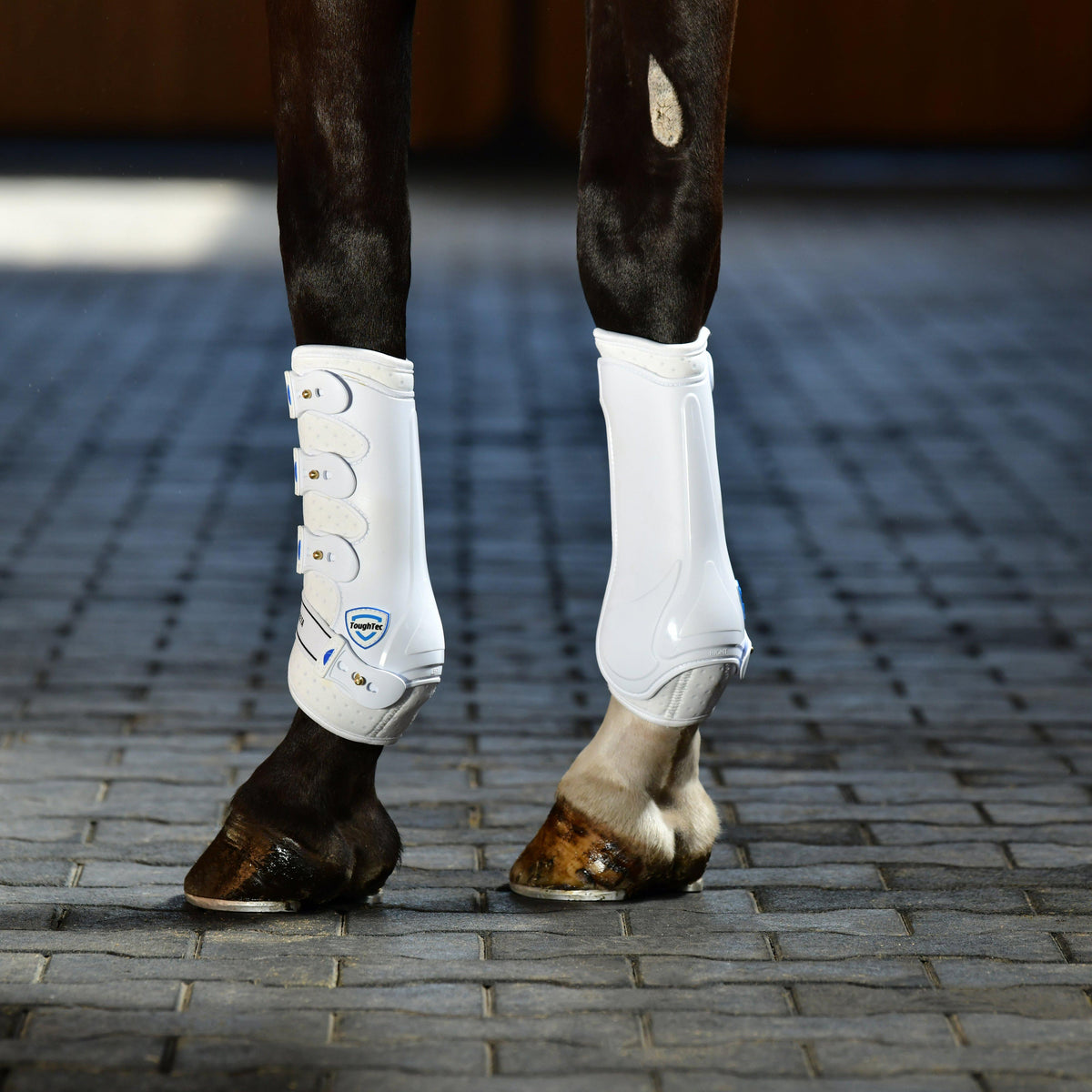 Tough-Tec Hard Shell Dressage Boots White