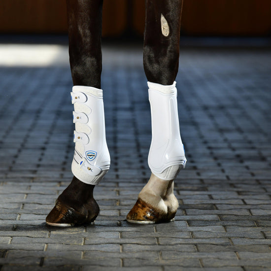 Tough-Tec Hard Shell Dressage Boots White