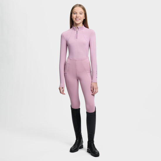 Young Rider Classique Long Sleeve Base Layer Fondant