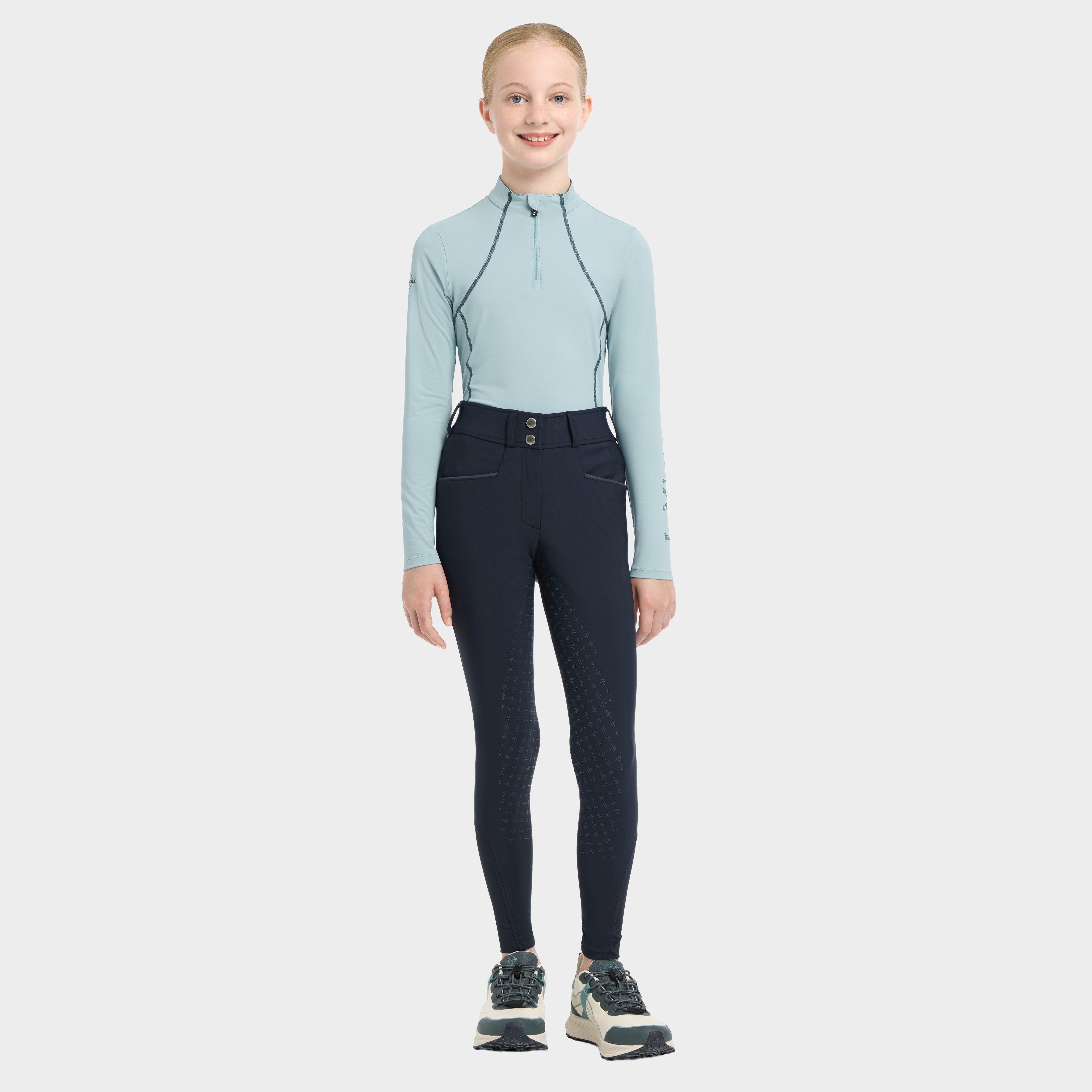 Young Rider Izzy Full Seat Breeches Navy
