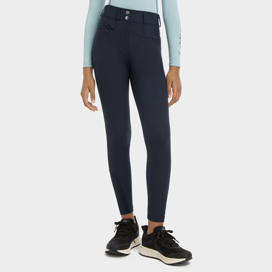 Young Rider Izzy Knee Patch Breeches Navy