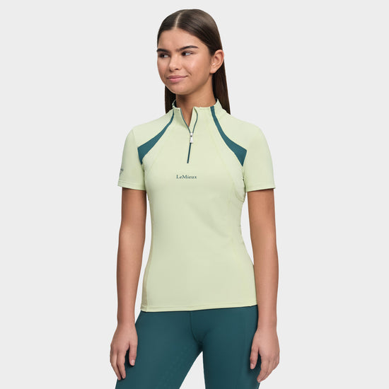 Young Rider Mia Mesh Short Sleeve Base Layer Macaron