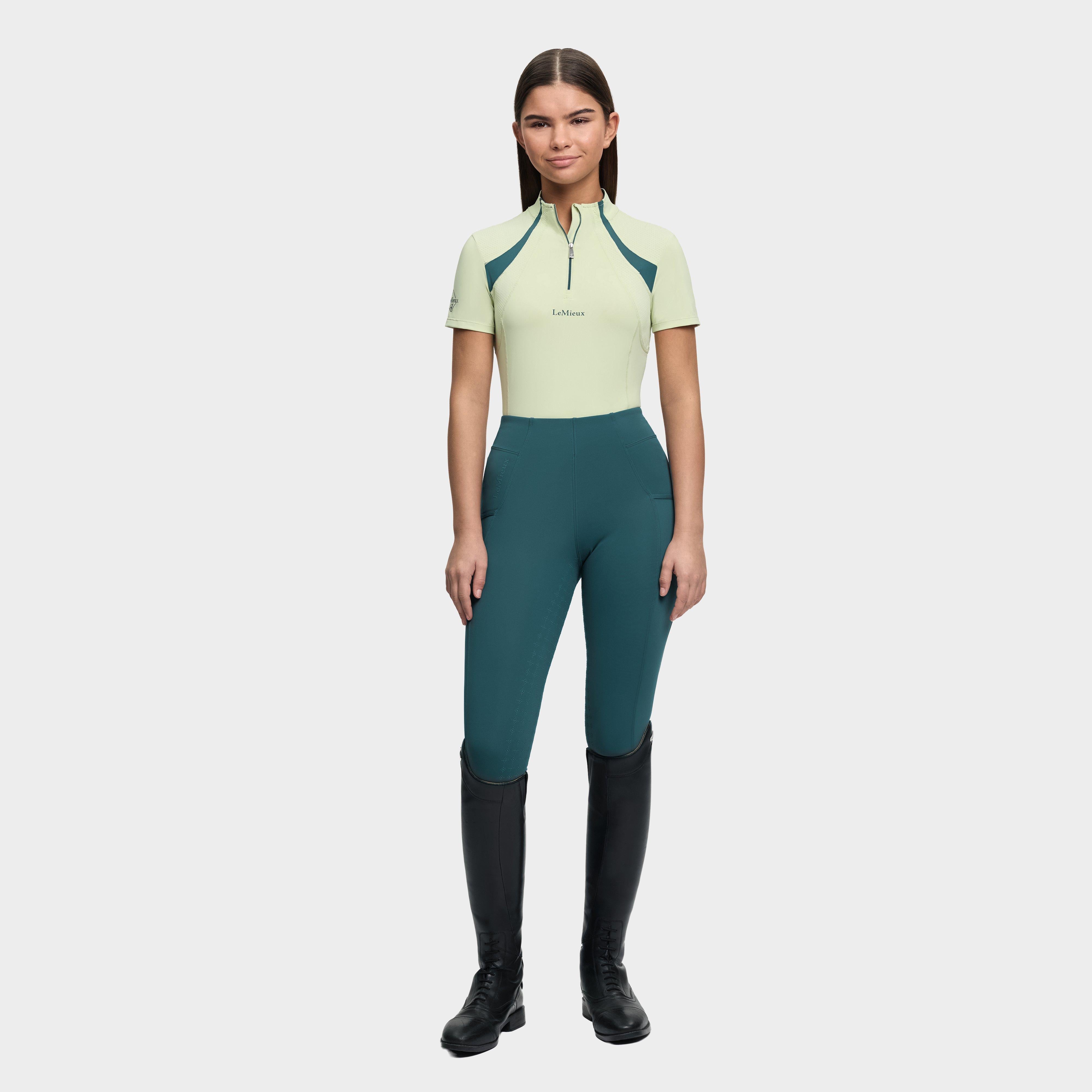 Young Rider Mia Mesh Short Sleeve Base Layer Macaron