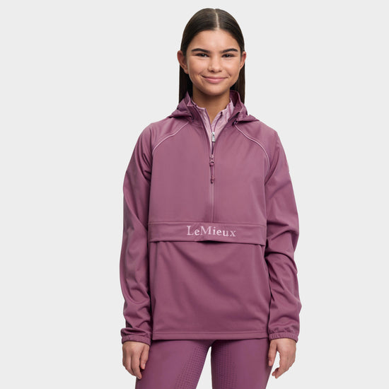 Young Rider Half Zip Waterproof Jacket Mallow