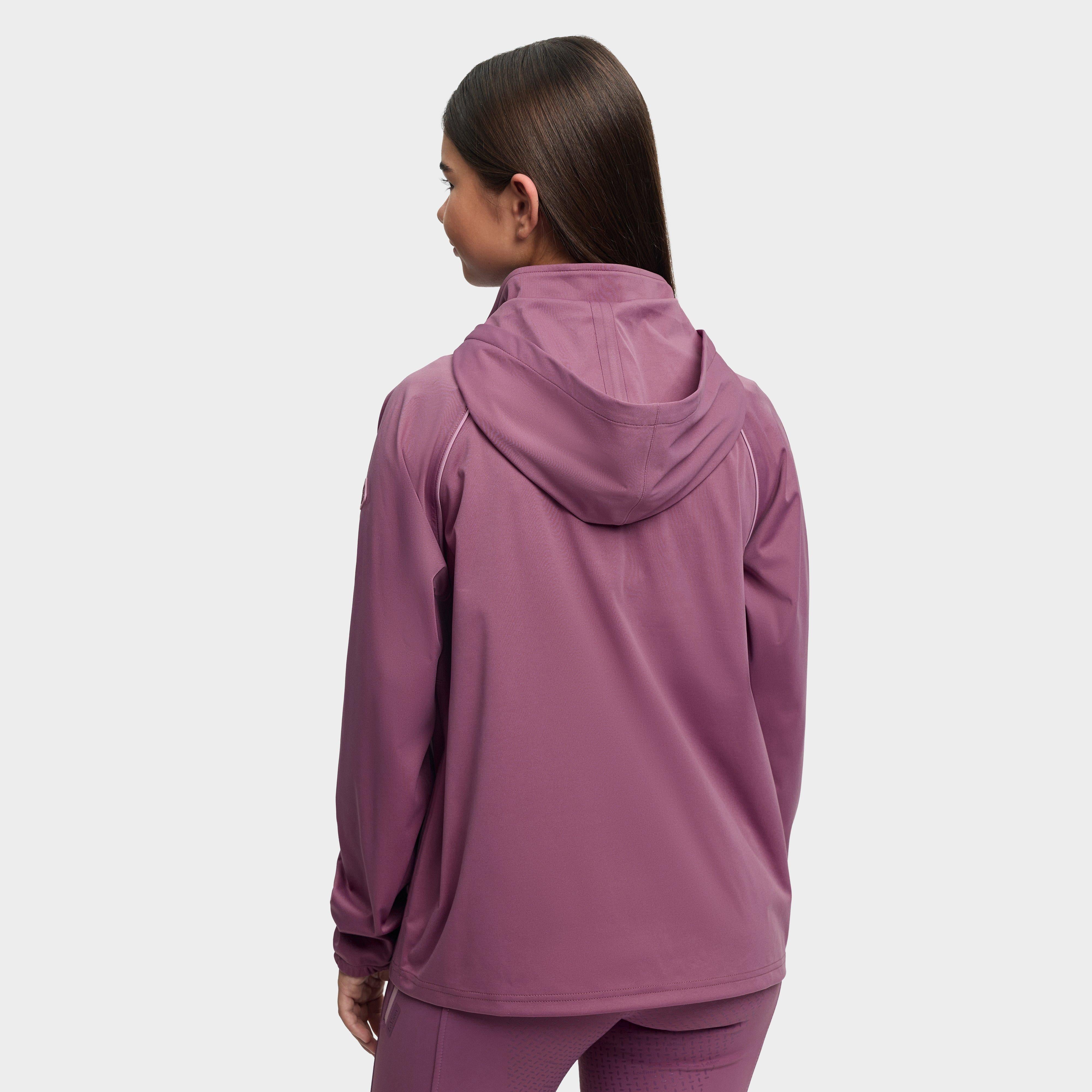 Young Rider Half Zip Waterproof Jacket Mallow