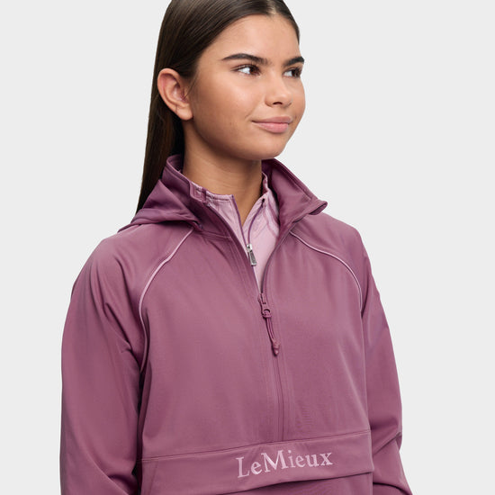 Young Rider Half Zip Waterproof Jacket Mallow