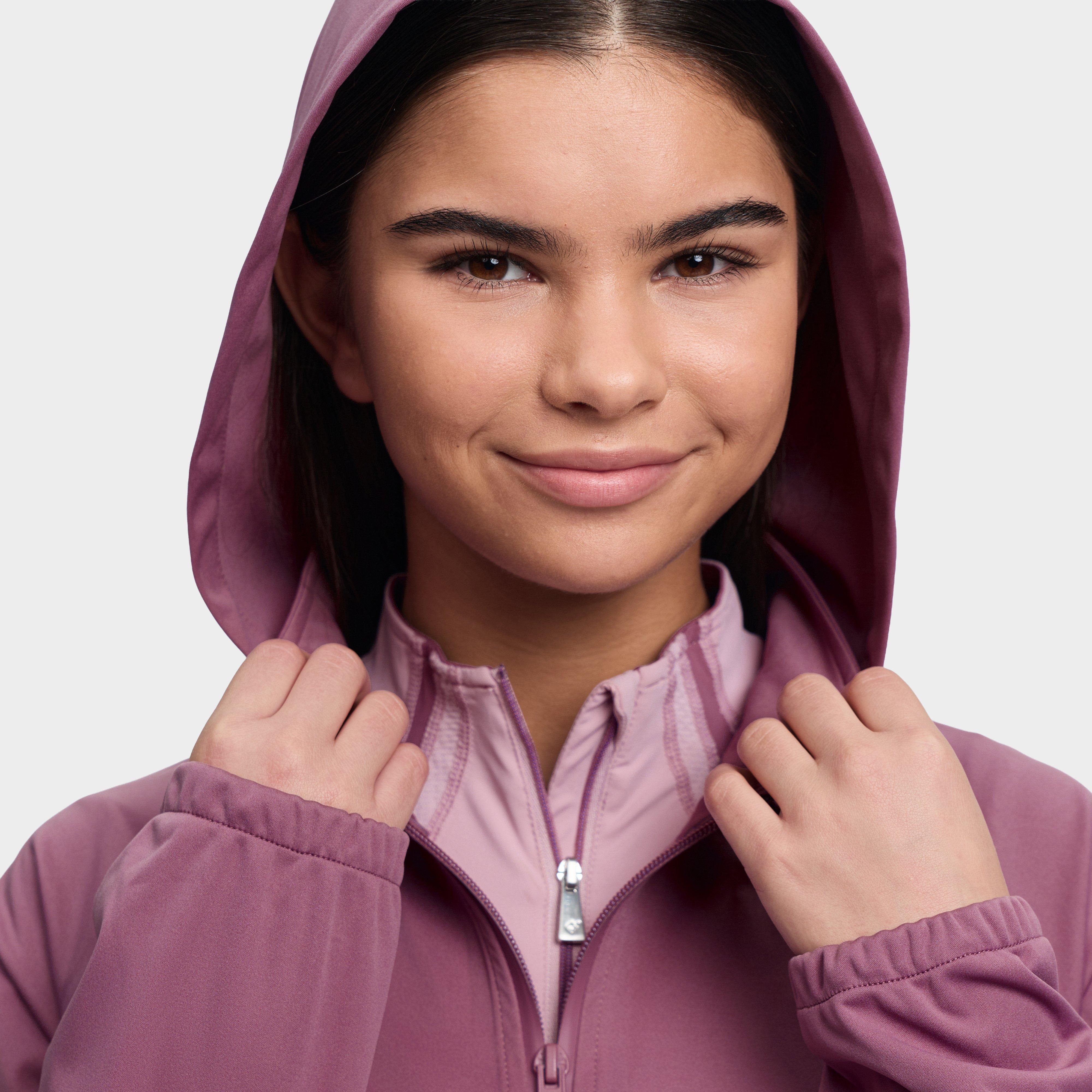 Young Rider Half Zip Waterproof Jacket Mallow