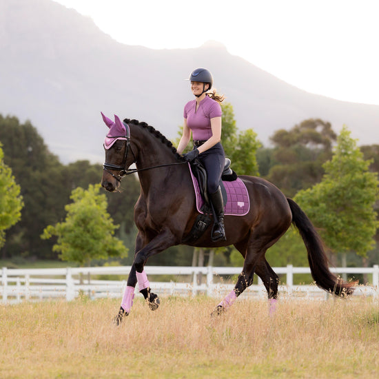 Loire Dressage Saddle Pad Mallow