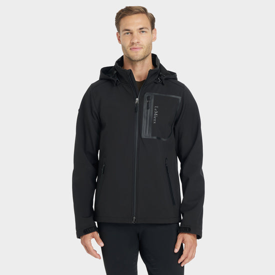 Men's Softshell Jacket Black