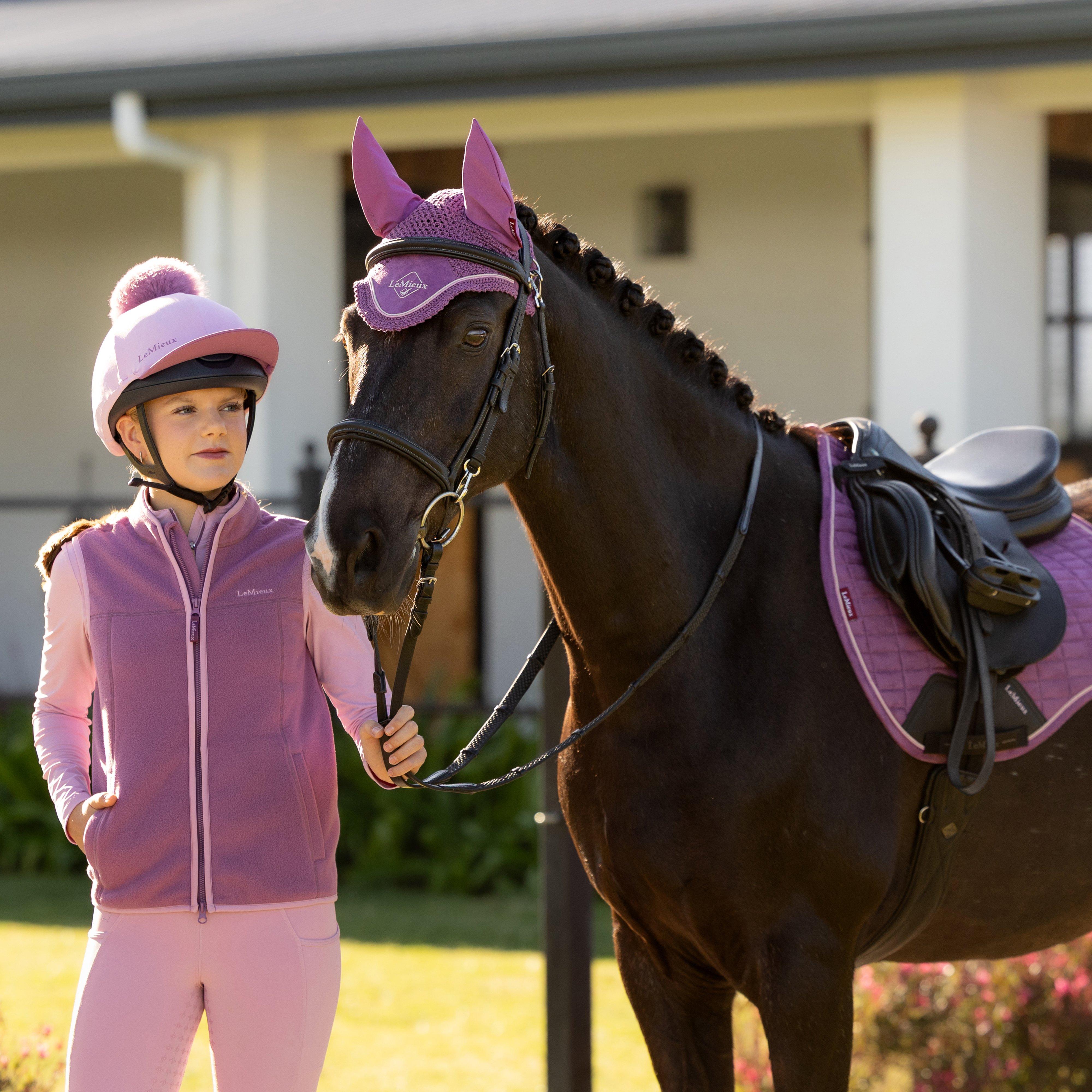 Suede GP Saddle Pad Mallow