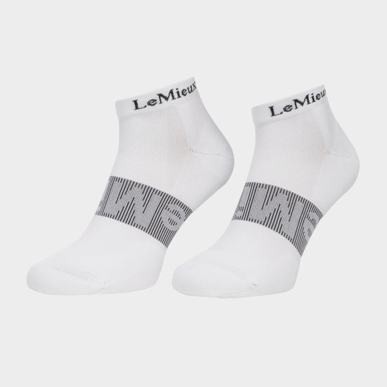 Trainer Socks 2 Pack White