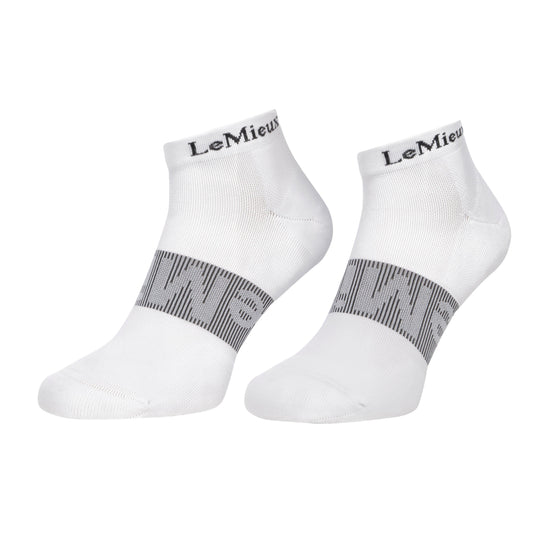 Trainer Socks 2 Pack White