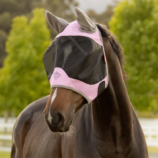 Visor-Tek Half Fly Mask Fondant