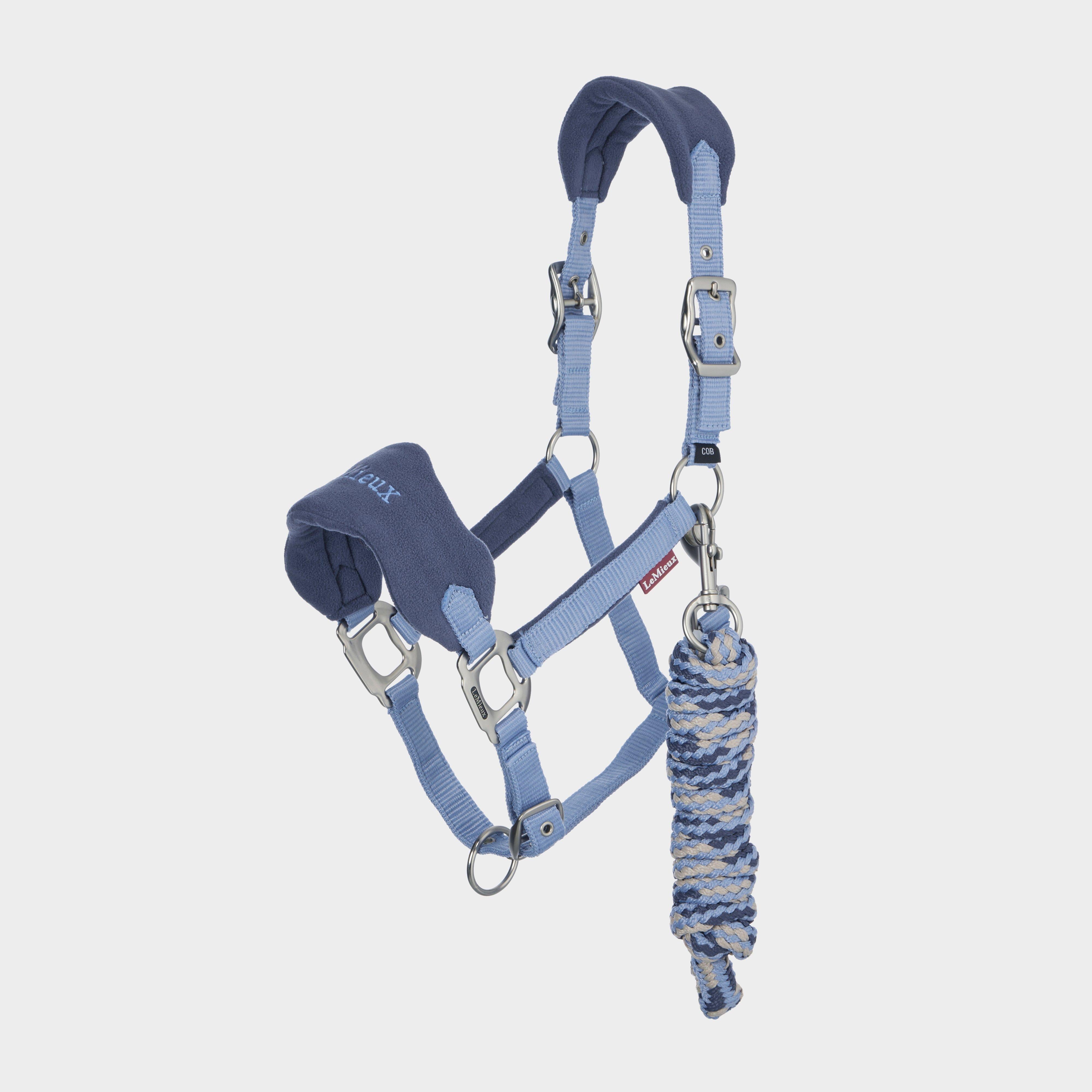 Vogue Headcollar & Leadrope Powder Blue