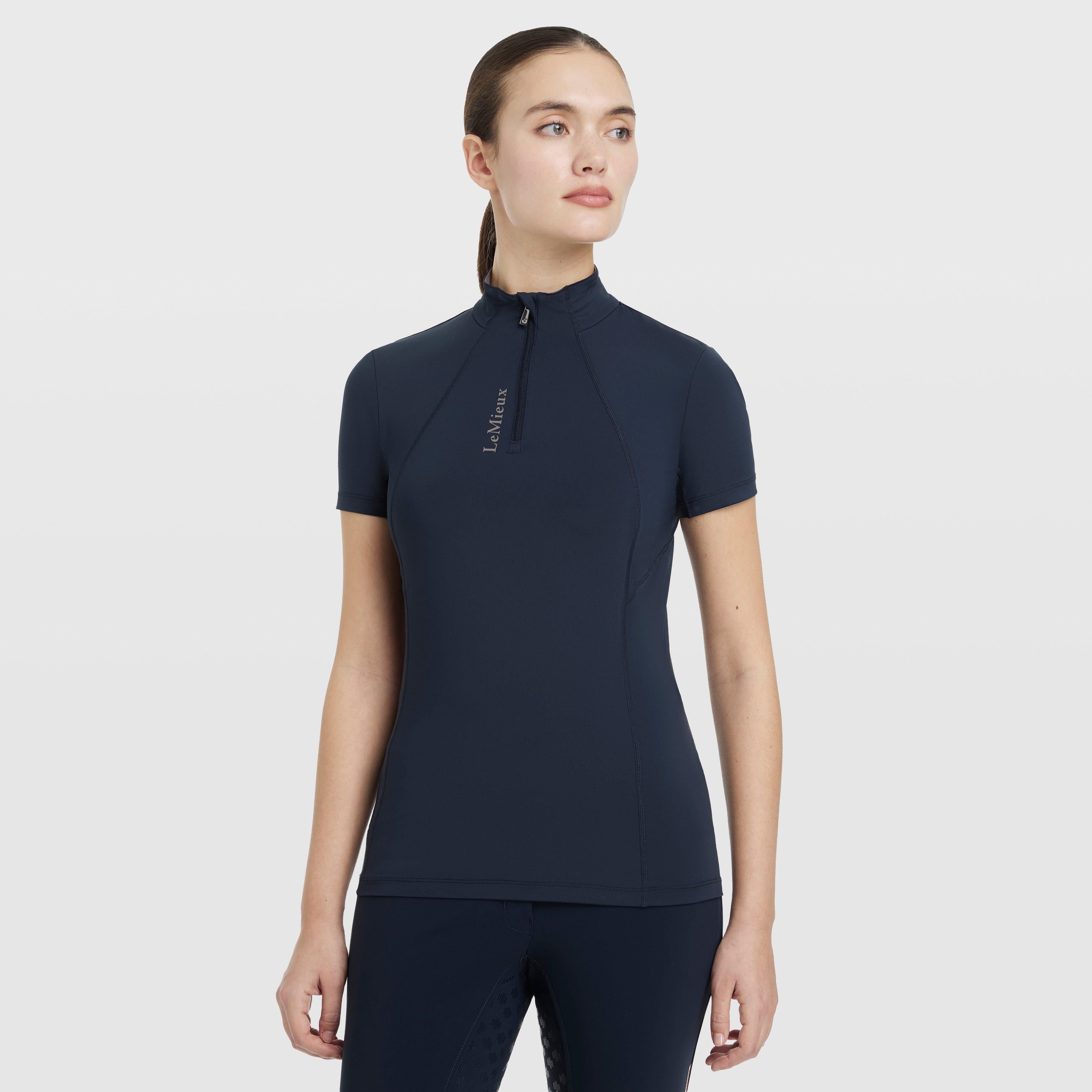 Women's Short Sleeve Base Layer Navy