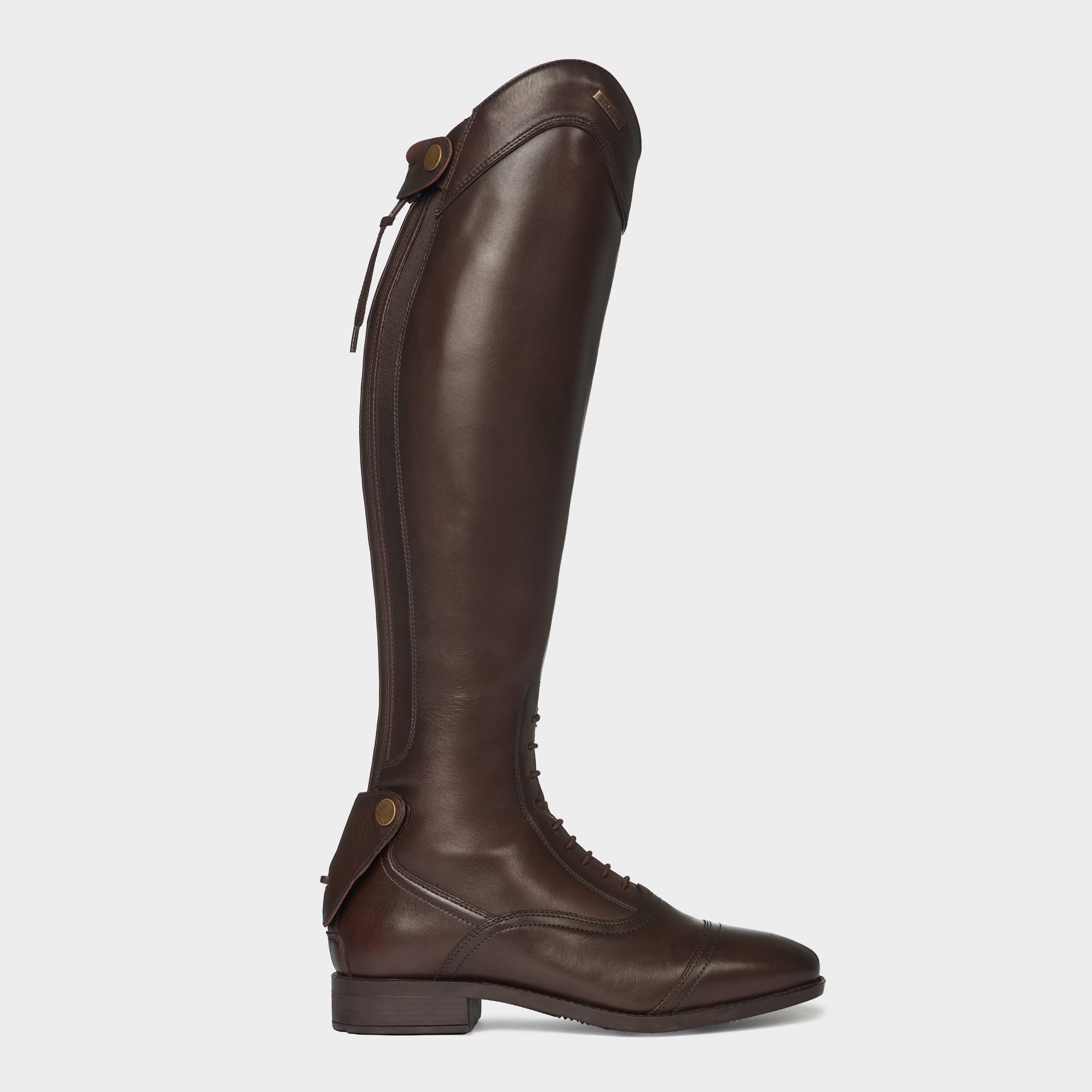 Womens Field Riding Boots Long Brown