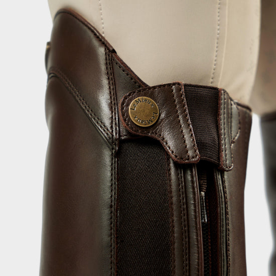 Womens Field Riding Boots Short Brown