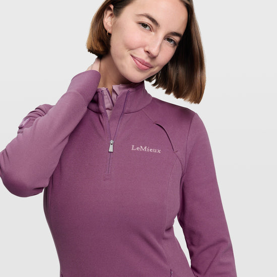 Women's Frances Quarter Zip Fleece Mallow