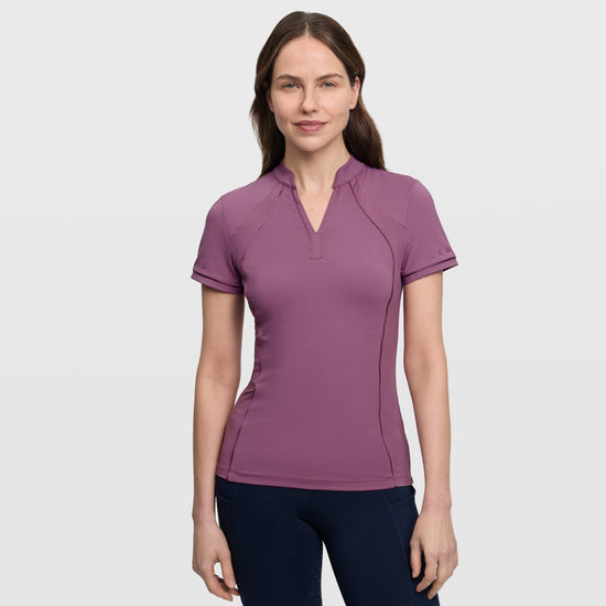 Women's Lisa Mesh Short Sleeve Base Layer Mallow