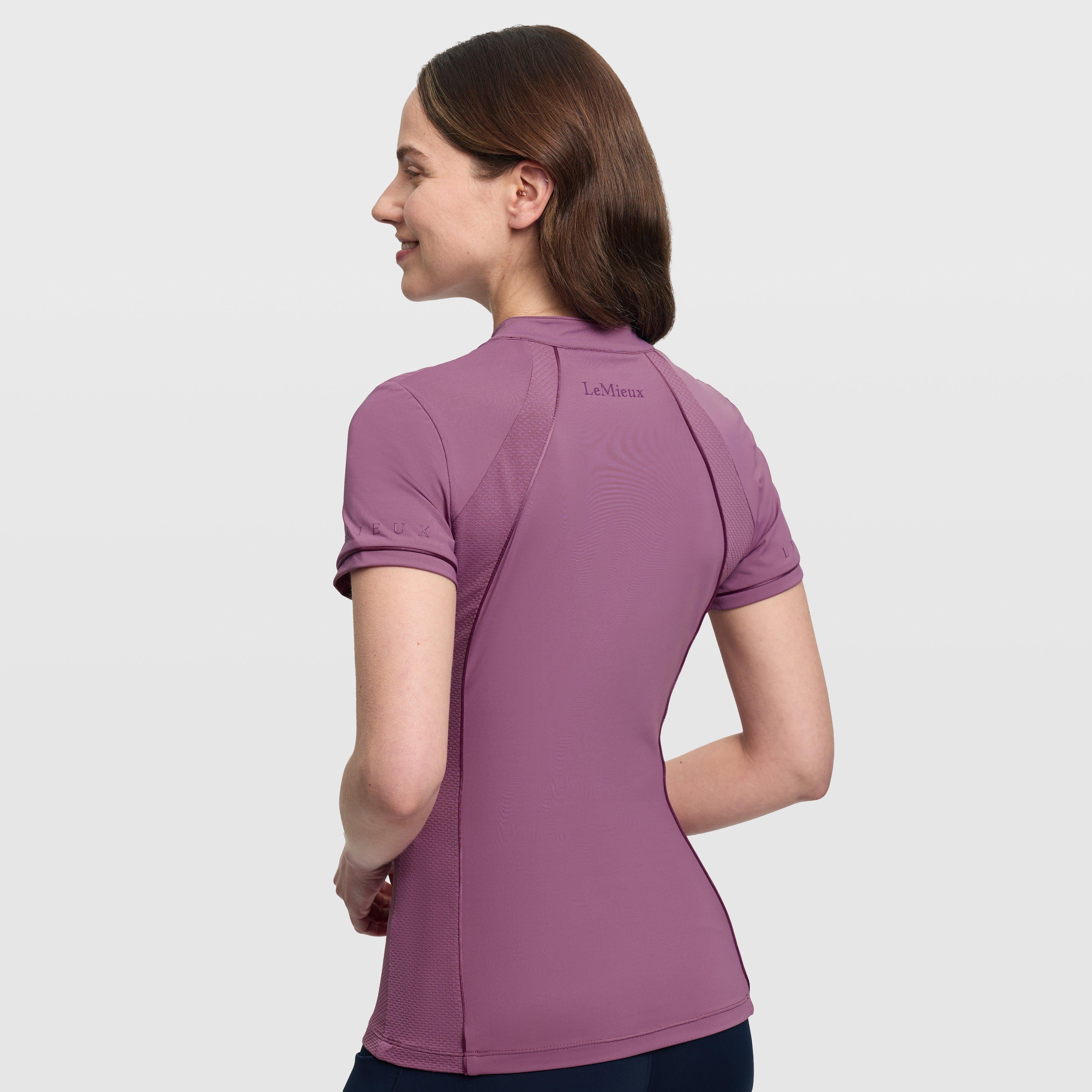 Women's Lisa Mesh Short Sleeve Base Layer Mallow