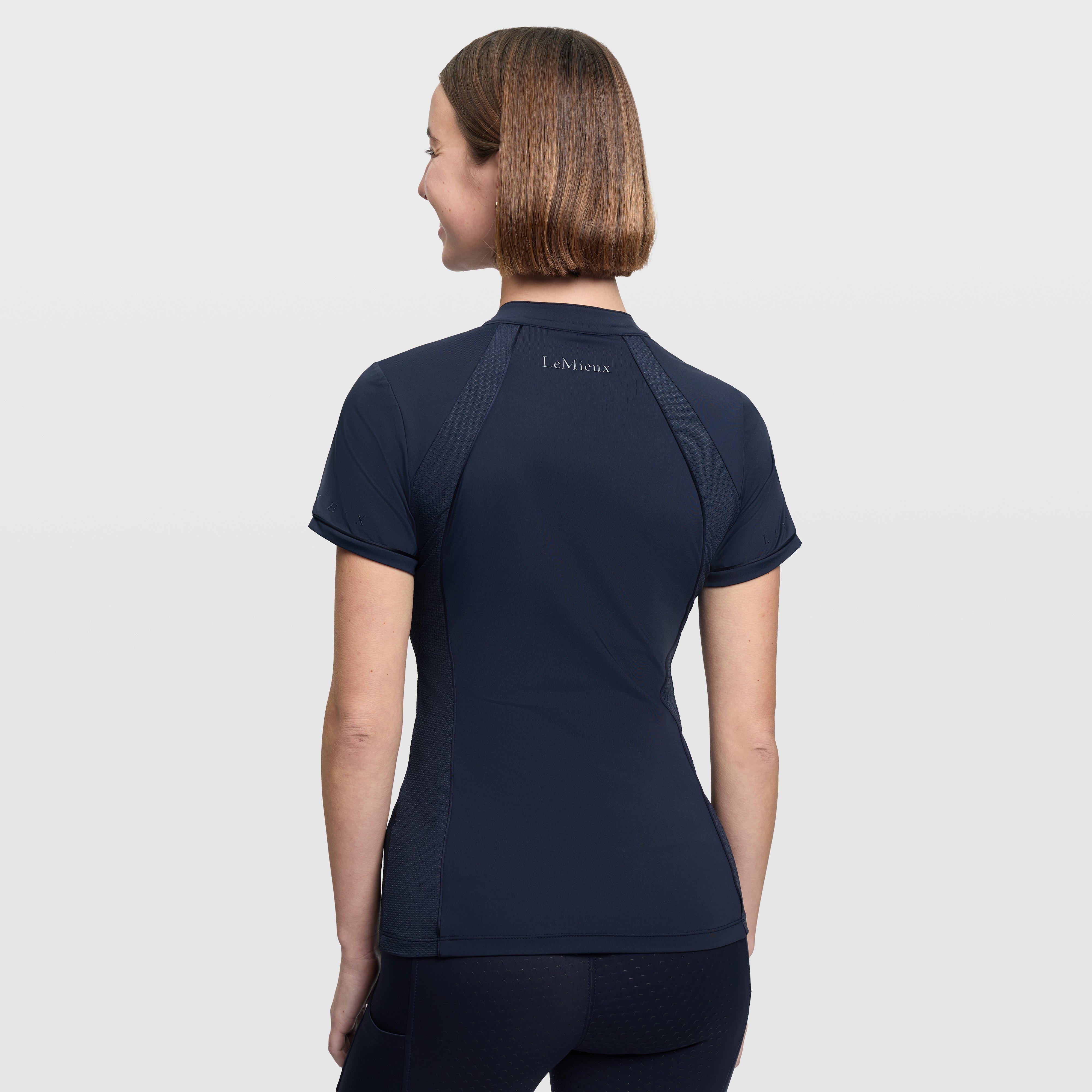 Women's Lisa Mesh Short Sleeve Base Layer Navy