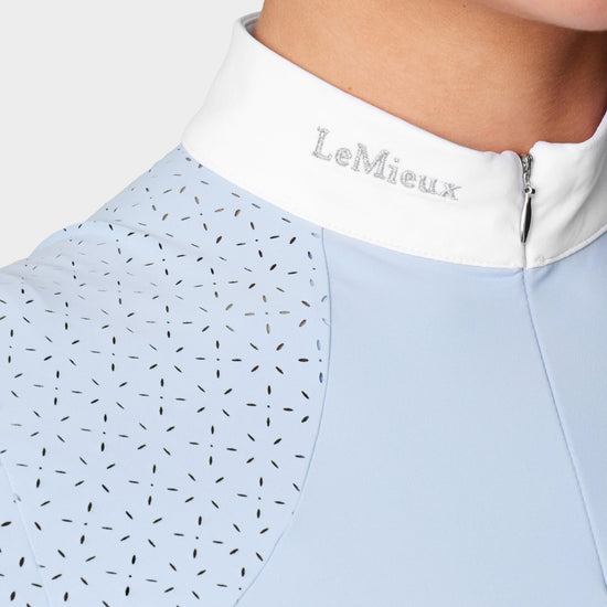 Womens Olivia Short Sleeve Show Shirt Mist