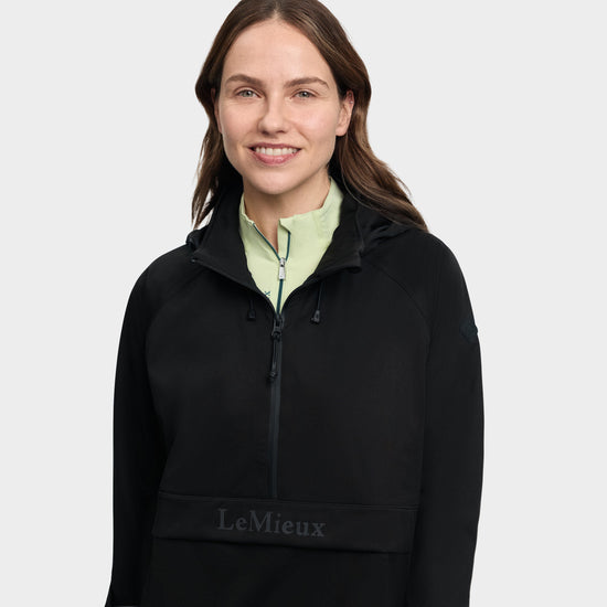 Women's Perri Half Zip Waterproof Jacket Black