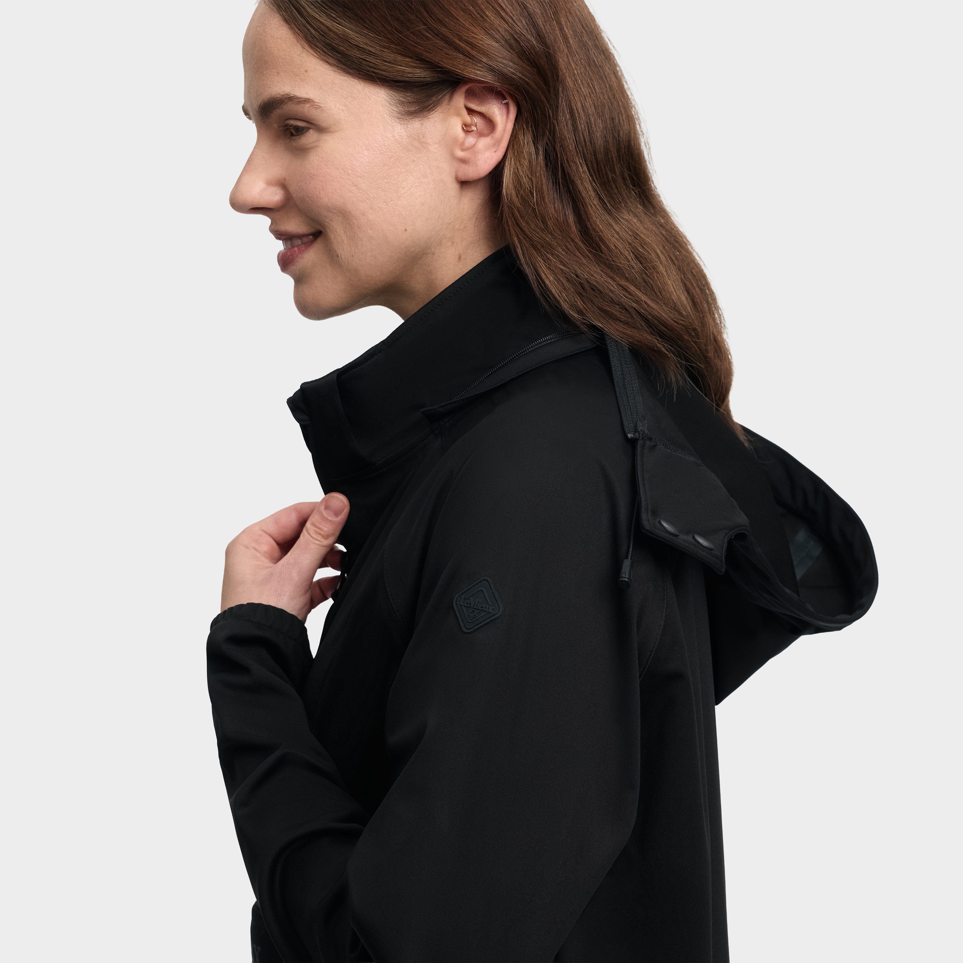 Women's Perri Half Zip Waterproof Jacket Black