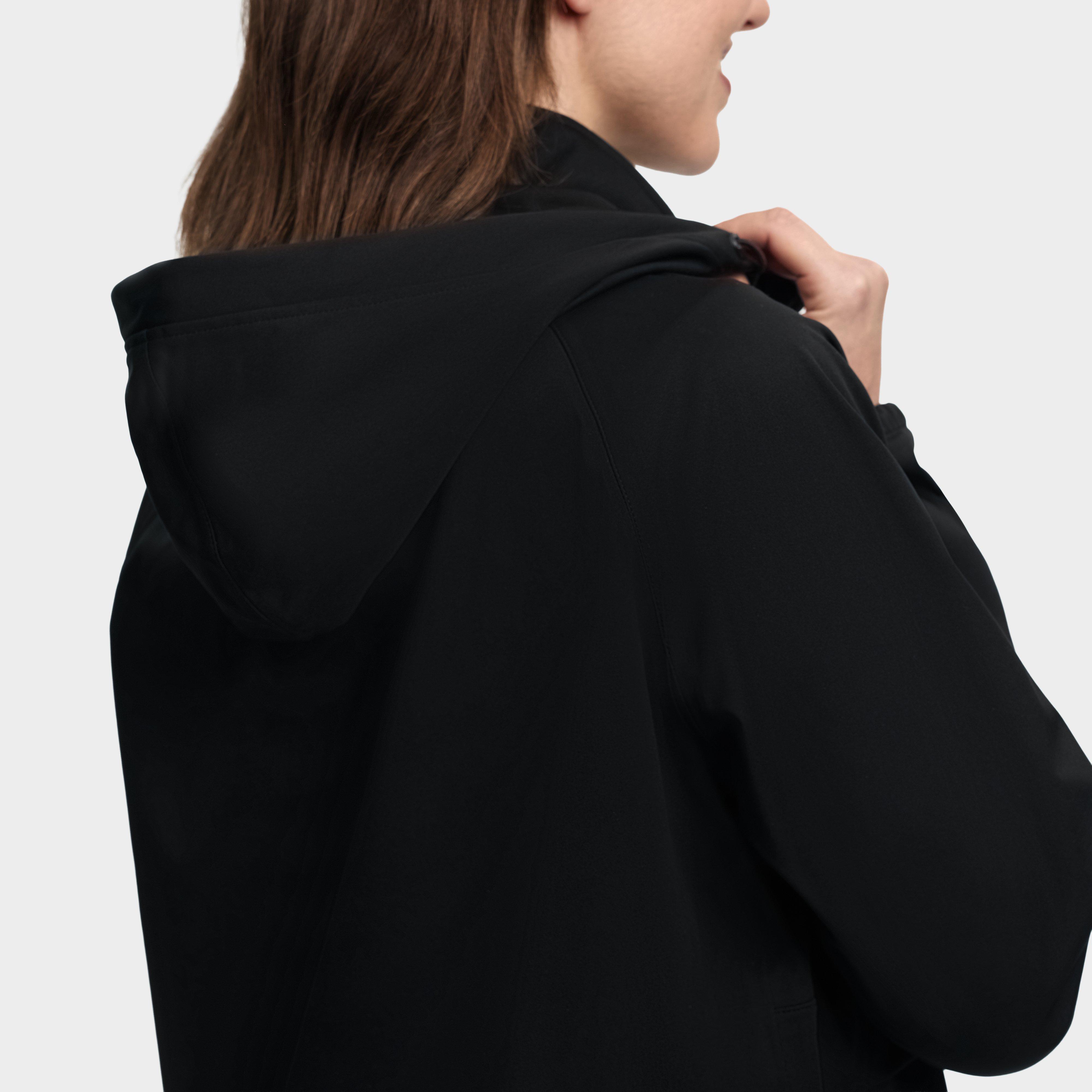 Women's Perri Half Zip Waterproof Jacket Black