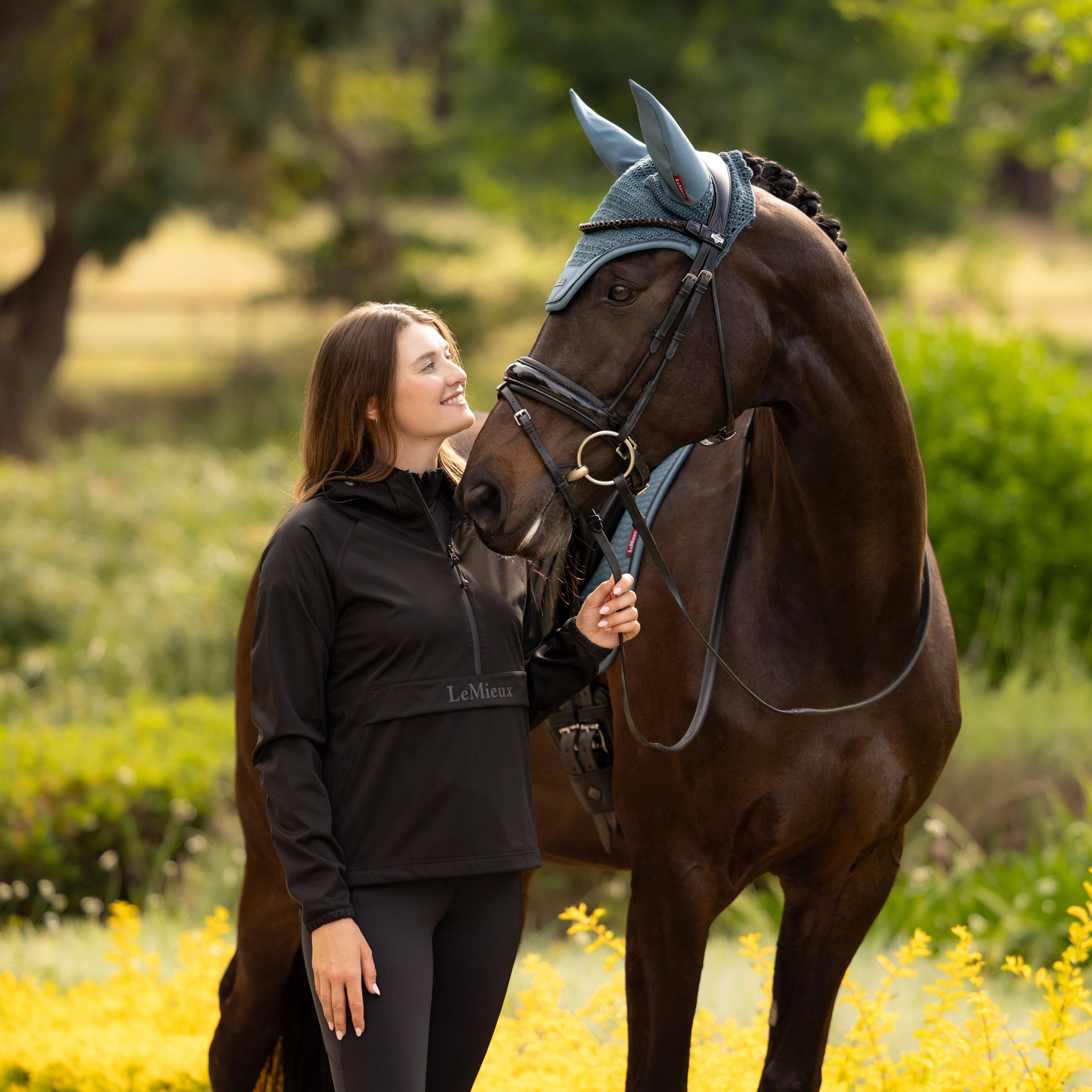Women's Perri Half Zip Waterproof Jacket Black