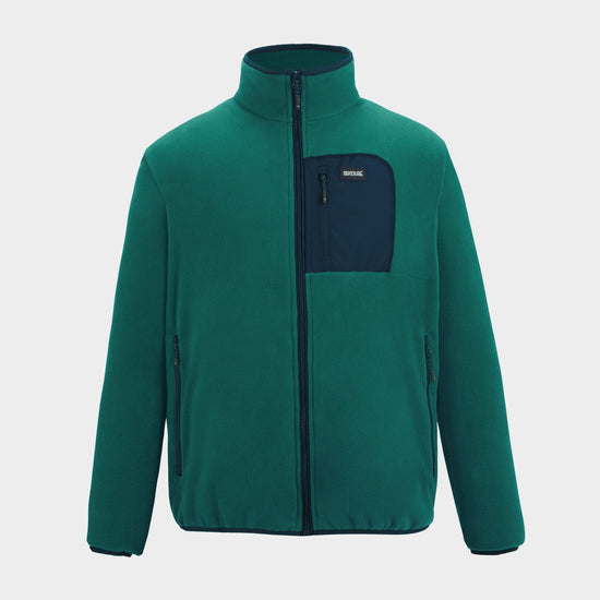 Men's Frankie Half Zip Fleece Green